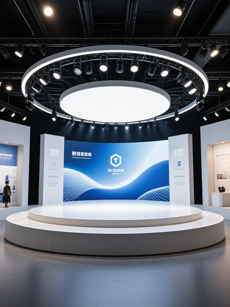 F.1 - Exhibition Stage Design-LoRA-184677064-Shakker